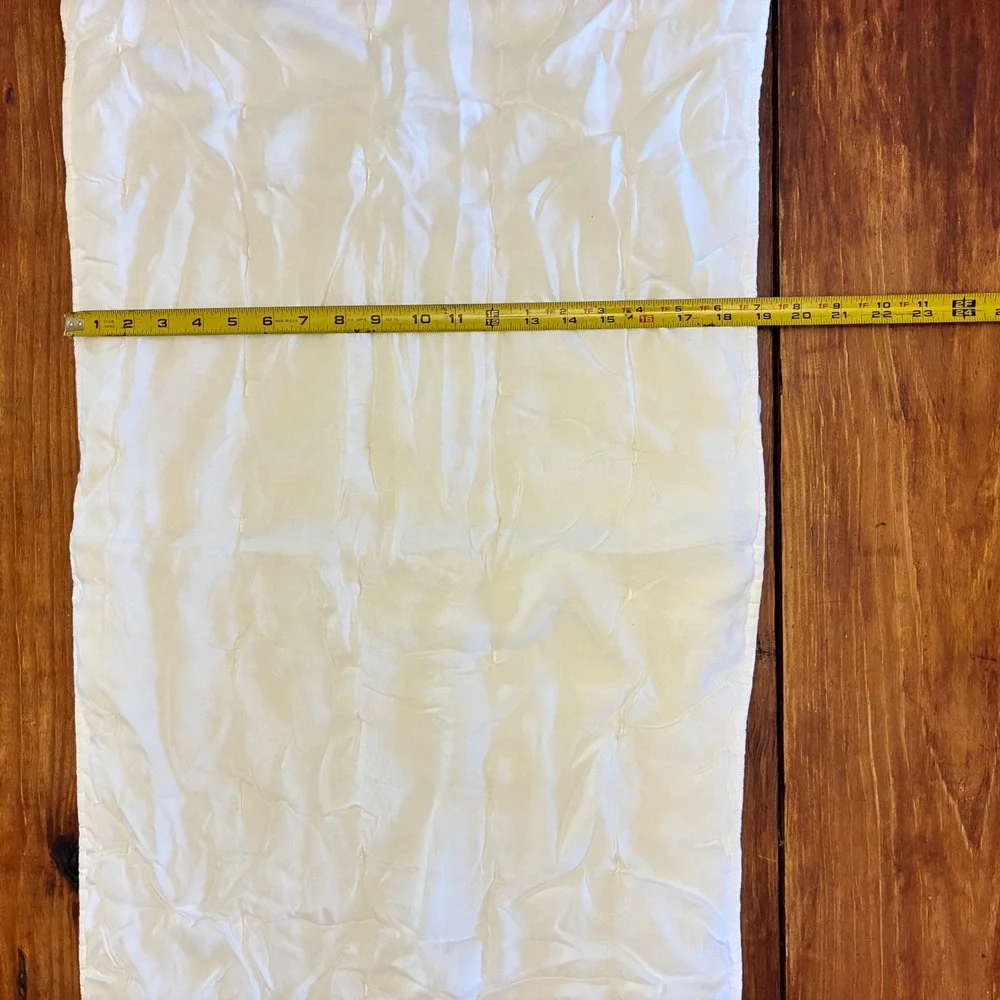 West Elm Pillow Shams King White Quilted Pintuck‎ Lyocell Cotton Pair Bedding